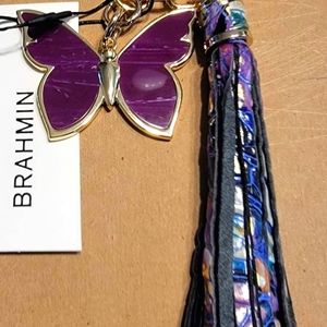 BNWT Visionary Brahmin Butterfly 🦋 Charm Tassel